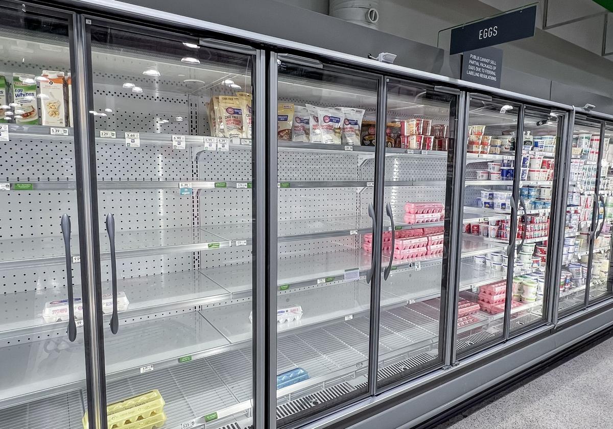Escasez de huevos en Atlanta (Georgia) debido al brote de gripe aviar