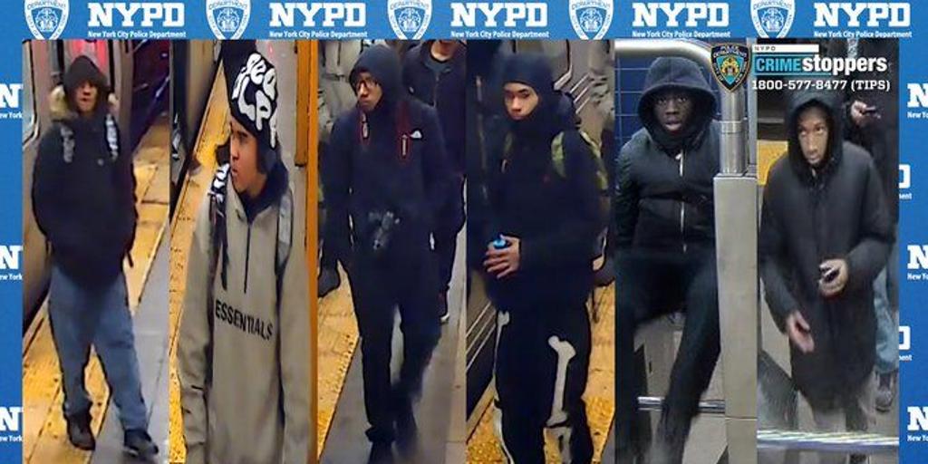 La policía de Nueva York busca a seis personas que condujeron un tren del metro por diversión