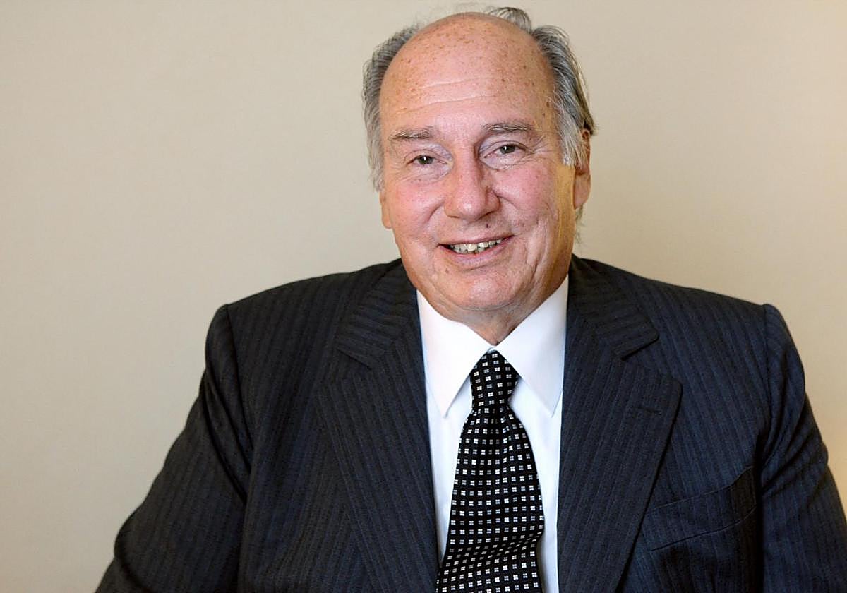 Aga Khan IV, imán de los musulmanes ismaelitas y fundador y presidente de la Red de Desarrollo Aga Khan (AKDN)