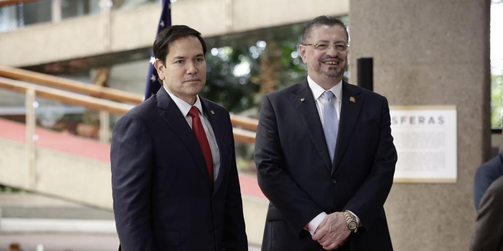 Costa Rica se distancia de China tras la visita de Marco Rubio