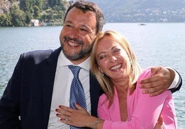 Los chats secretos de Meloni y su partido revelan la «guerra» oculta contra Salvini