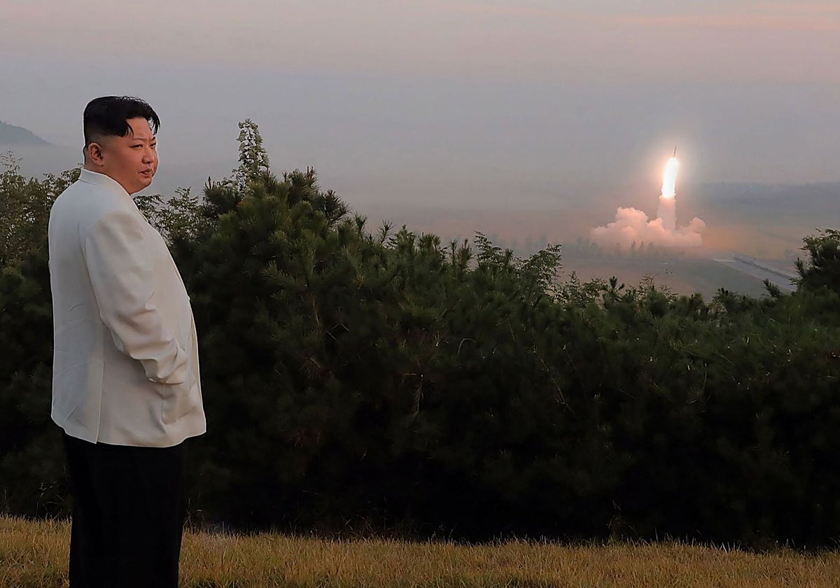 El líder norcoreano Kim Jong Un