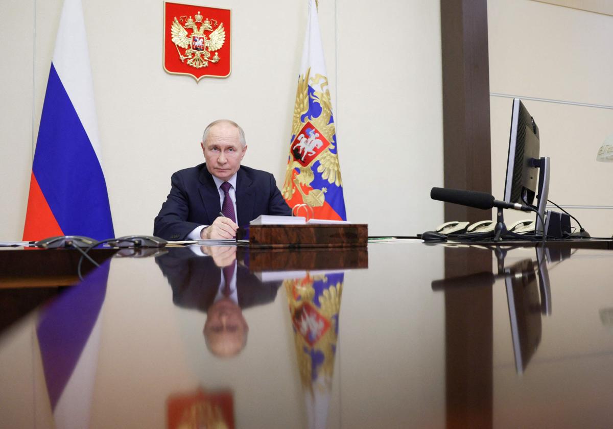 El presidente de Rusia, Vladímir Putin.