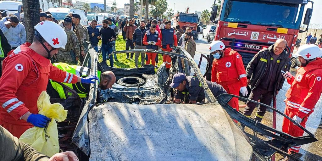 Israel anuncia la muerte de un alto cargo de Hamás en un bombardeo contra un vehículo en el sur de Líbano