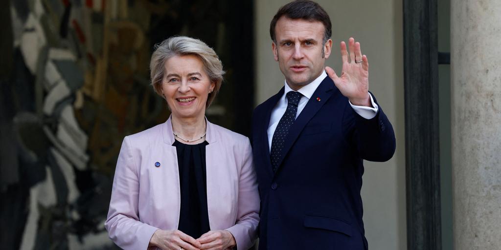 Macron habla con Trump poco antes de comenzar la cumbre urgente de líderes europeos en París