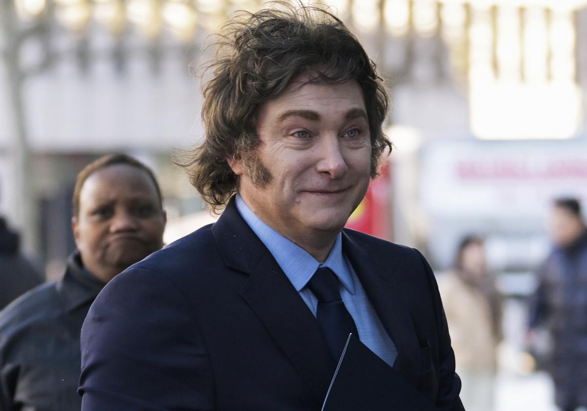 Javier Milei, en Washington