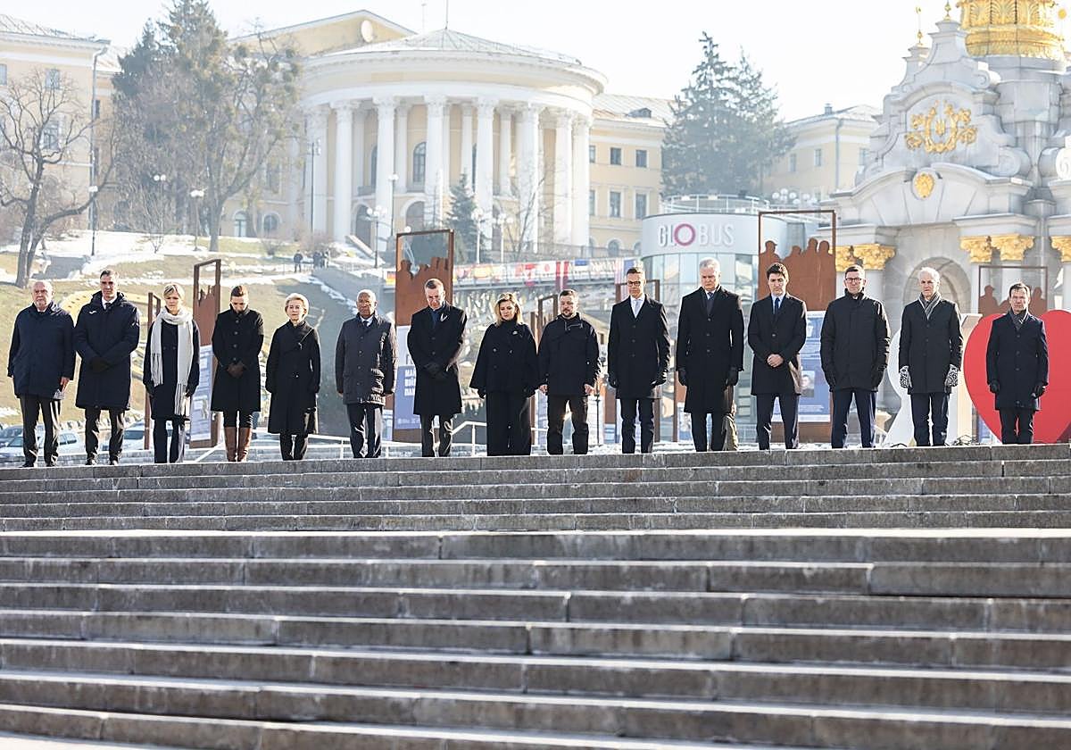 Reunión internacional en Kiev por el tercer aniversario del inicio del conflicto