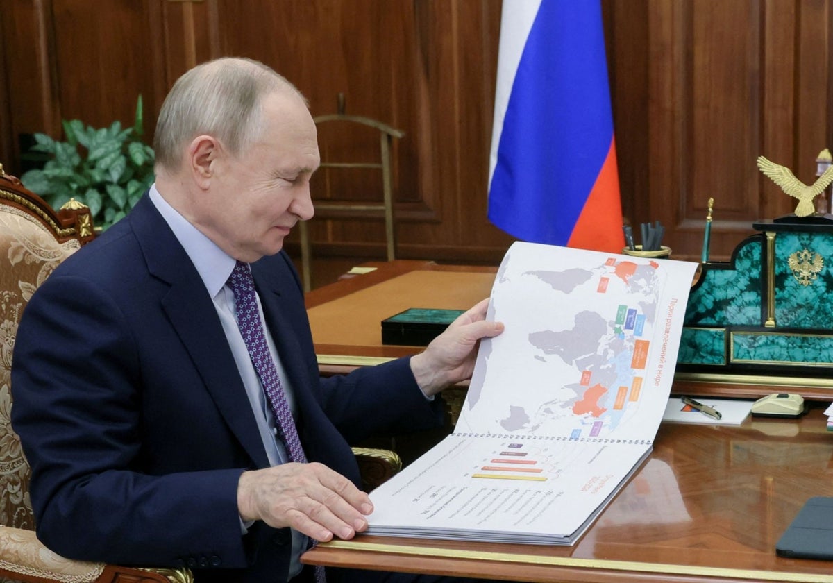El presidente ruso, Vladímir Putin
