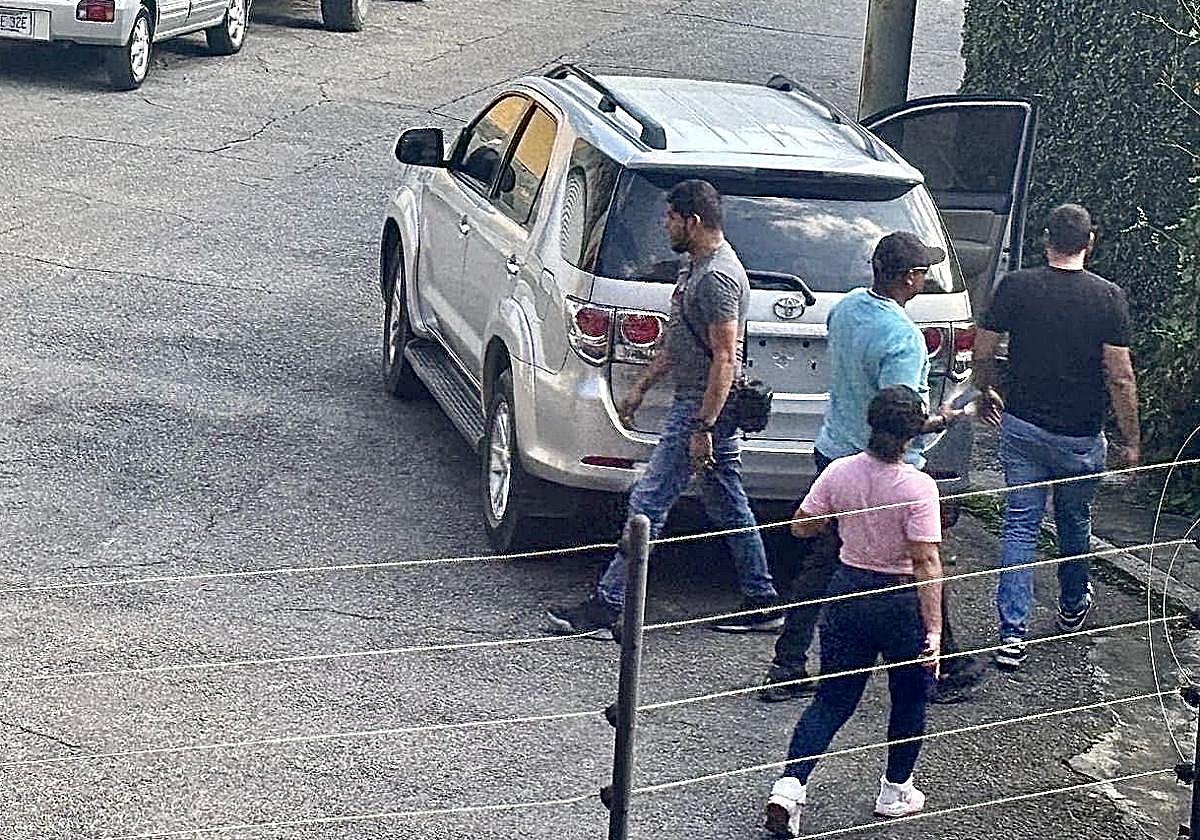 Imagen publicada por María Corina Machado de los asaltantes