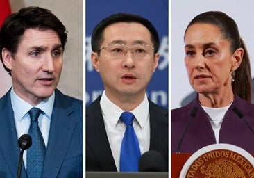 Canadá, México y China responden con sus propios aranceles a la guerra comercial