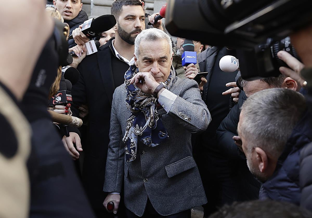 Calin Georgescu, el candidato que ganó las elecciones en Rumanía cuyo resultado fue invalidado.