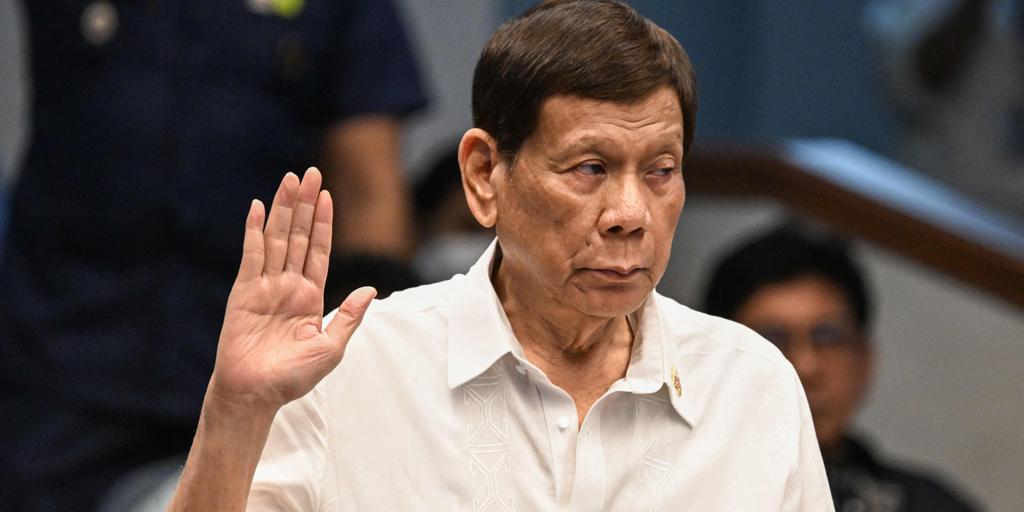 El expresidente filipino Duterte es arrestado por asesinatos en la lucha contra el narco por orden de la Corte Penal Internacional