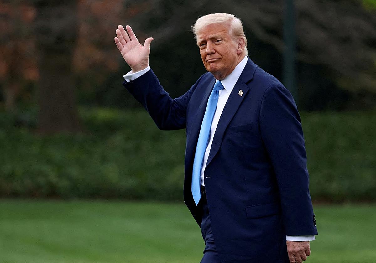 El presidente de Estados Unidos, Donald Trump