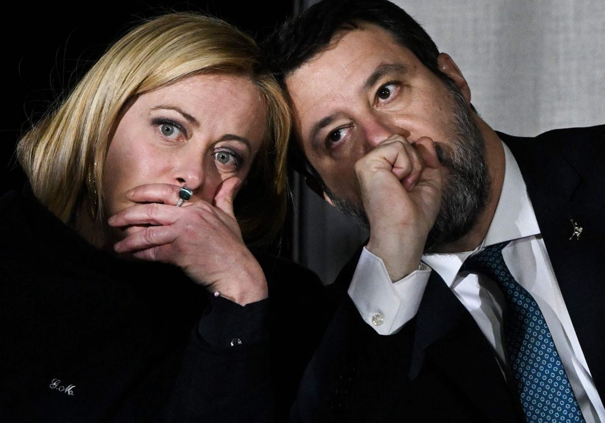 De momento, Meloni evita choques frontales entre los líderes de la coalición