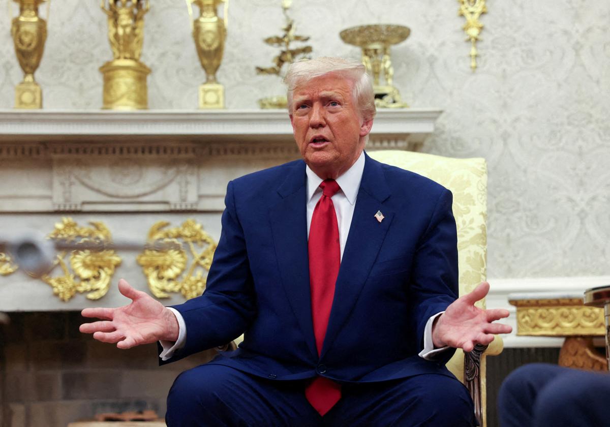 El presidente de EE.UU., Donald Trump.