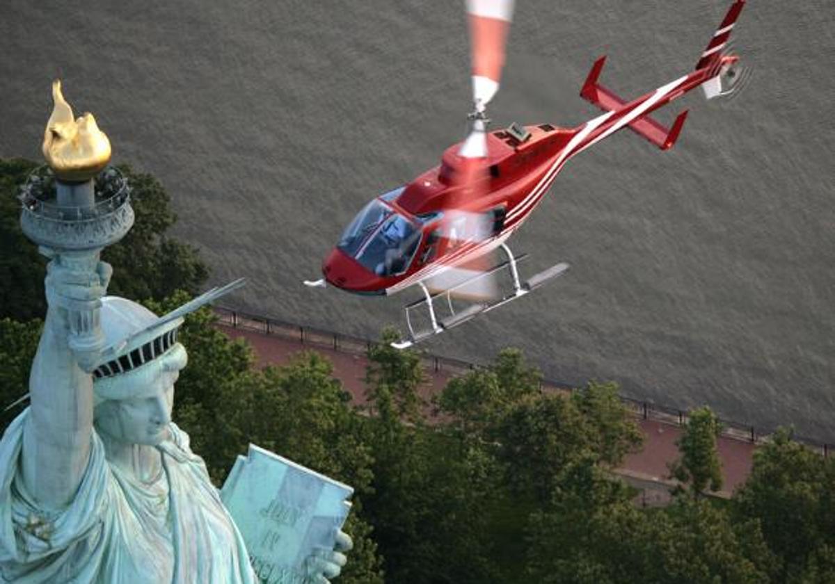 Imagen promocional del tour que contrató la familia española fallecida en un accidente de helicóptero en Nueva York