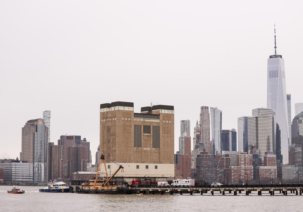 El Río Hudson en Nueva Jersey
