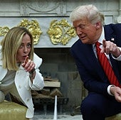 La primera ministra italiana invita a Trump a Roma: «Haremos grande a Occidente»