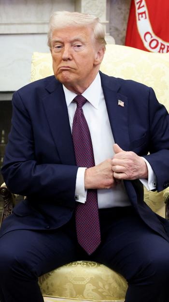Comparecencia del primer ministro británico, Keir Starmer, junto al presidente Trump en la Casa Blanca