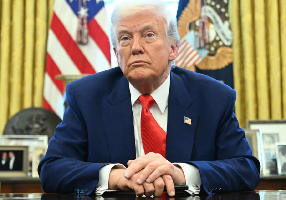 El presidente de Estados Unidos, Donald Trump