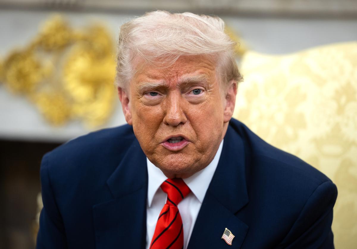 Donald Trump, en el Despacho Oval, este martes