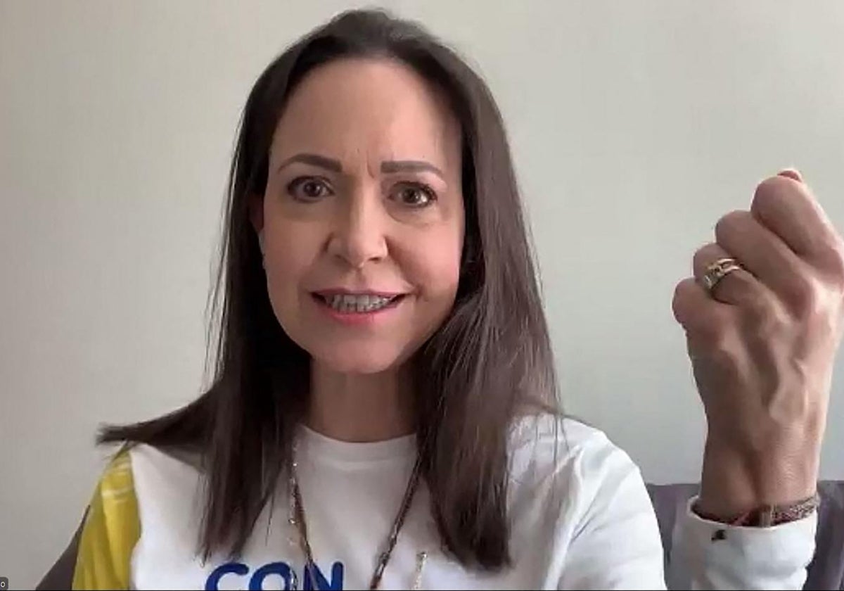 María Corina Machado califica la liberación de los opositores como un «golpe monumental» contra Maduro