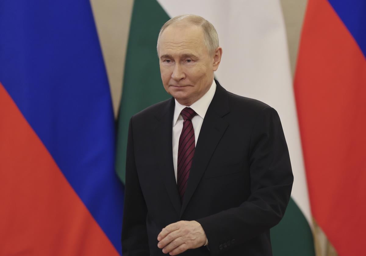 El presidente ruso, Vladímir Putin