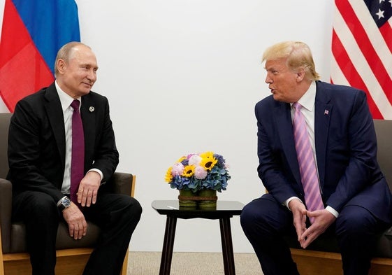 Trump anuncia que hablará con Putin el próximo lunes para poner fin al «baño de sangre» en Ucrania