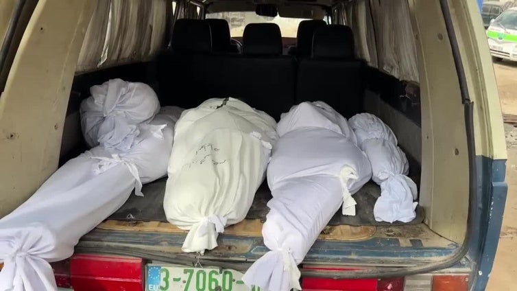 Al menos 3.300 palestinos han muerto en bombardeos israelíes en dos meses