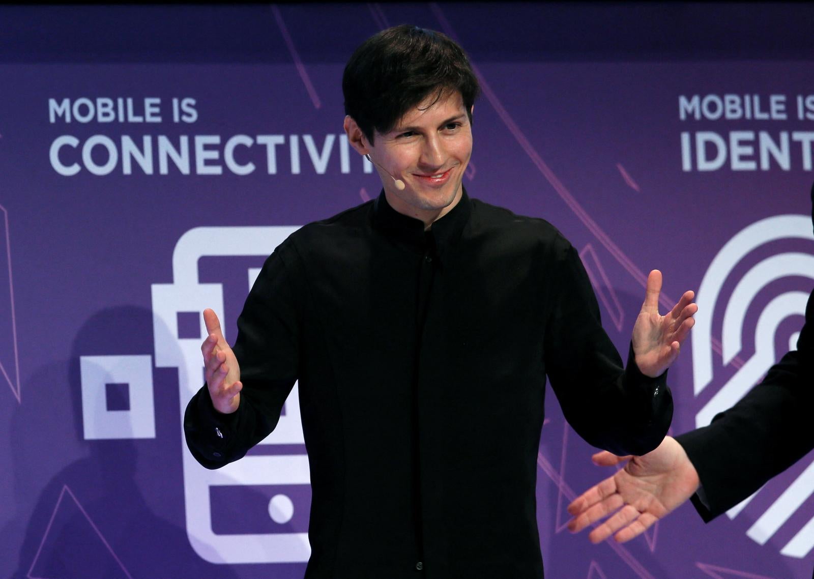 El fundador de la aplicación de mensajería Telegram, Pavel Durov, en una imagen de archivo