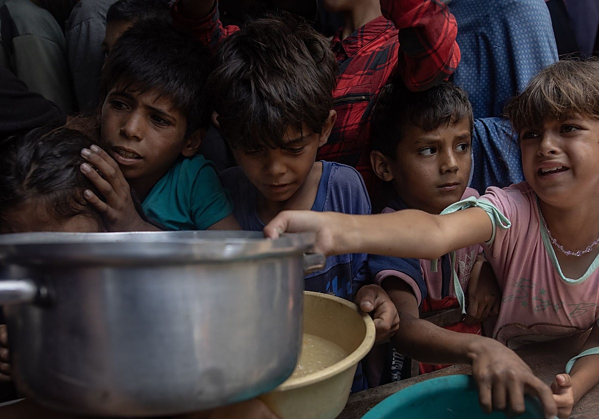 Según la ONU, una de cada cinco habitantes de la Franja se enfrentan a la inanición, mientras que toda la población sigue en riesgo crítico de hambruna