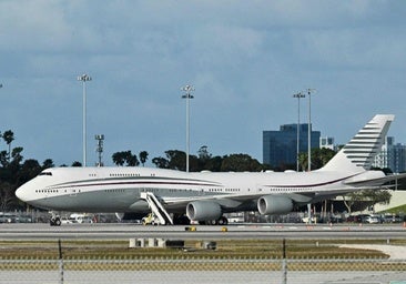 EE.UU. acepta el avión de lujo regalado por Qatar a Trump