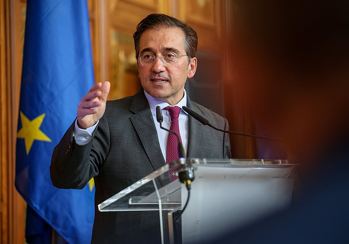 Marco Rubio recibe a José Manuel Albares en Washington