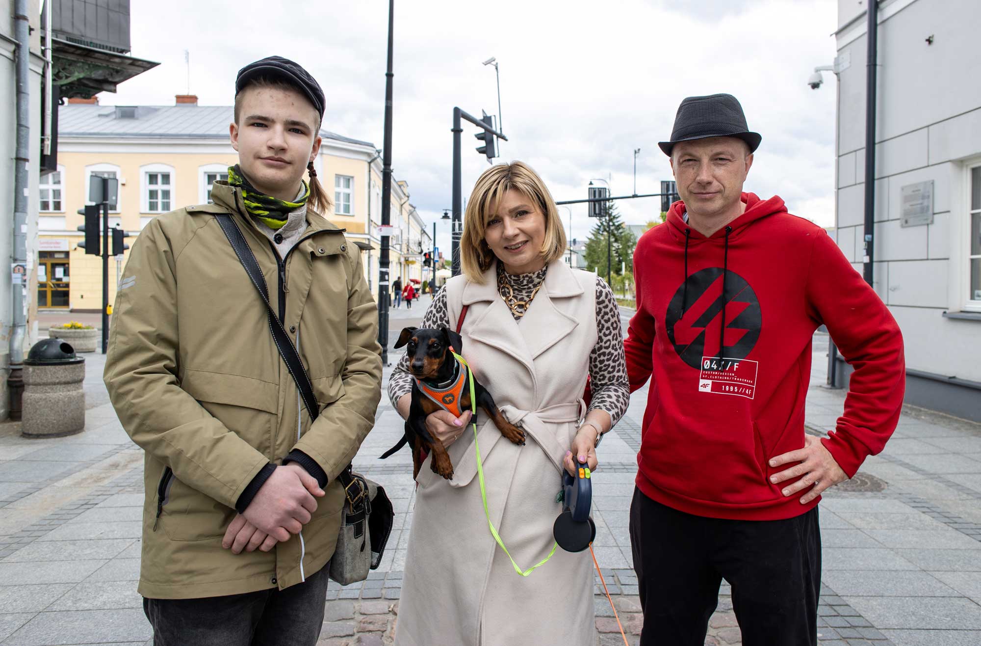 Milosk, Natalie y su hijo viven con calma en Suwalki, aunque ya han pensado varias veces en irse a la frontera con Alemania, más segura