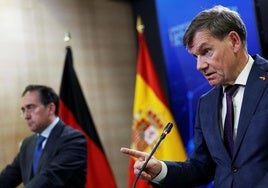 Alemania rechaza la propuesta de Albares y le responde que seguirá enviando armas a Israel