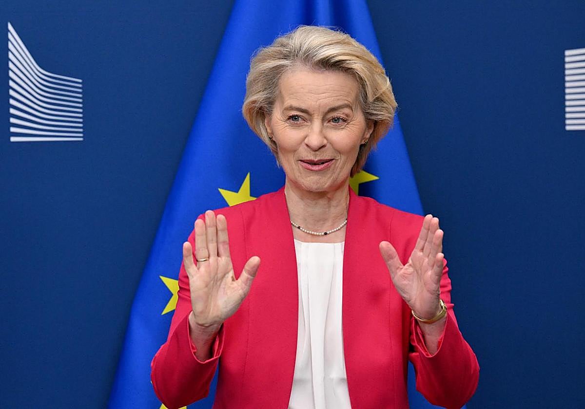 La presidente de la Comisión Europea, Úrsula von der leyen