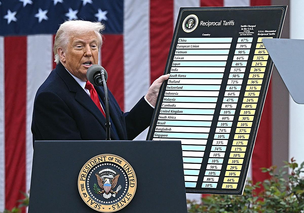 El presidente de Estados Unidos, Donald Trump