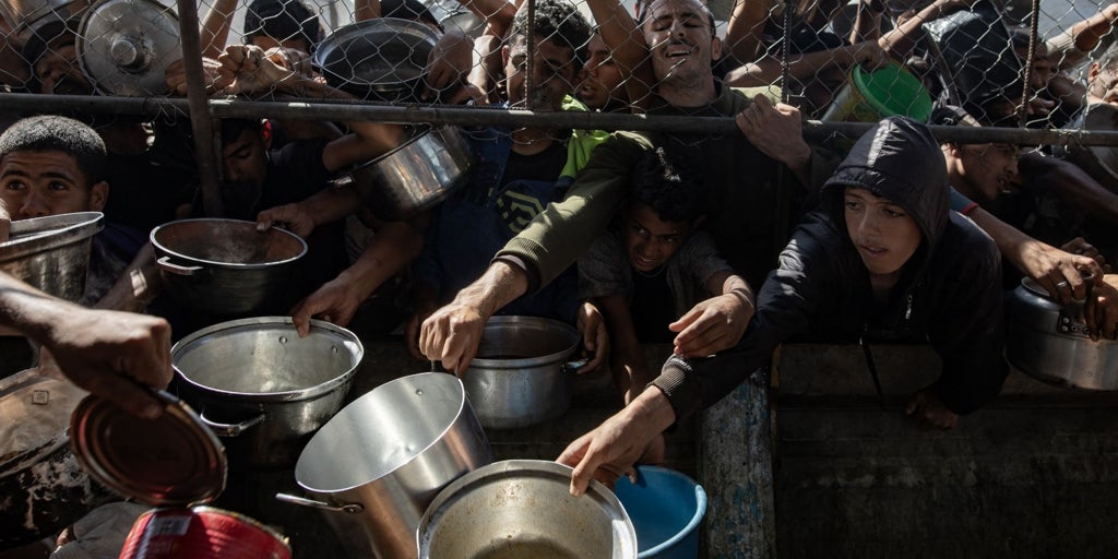 La onu denuncia que gaza es «el lugar más hambriento del planeta»