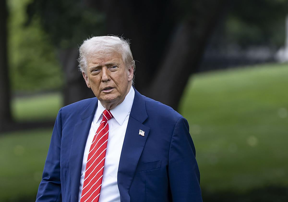 Donald Trump, en la Casa Blanca