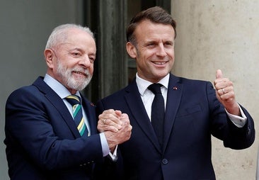 Macron recibe a Lula con mucha pompa y busca tender puentes pese a sus diferencias sobre Ucrania y Mercosur