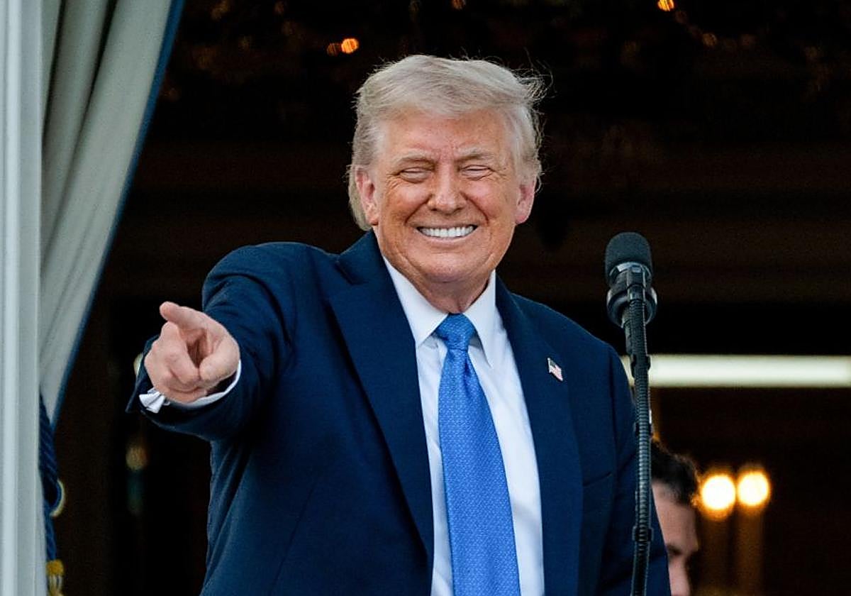 El presidente de Estados Unidos, Donald Trump