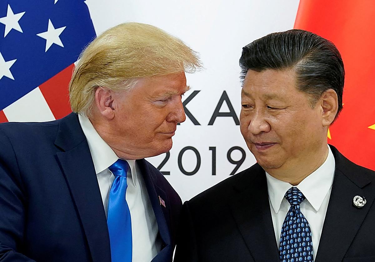 Trump y Xi en la cumbre del G20 en Osaka
