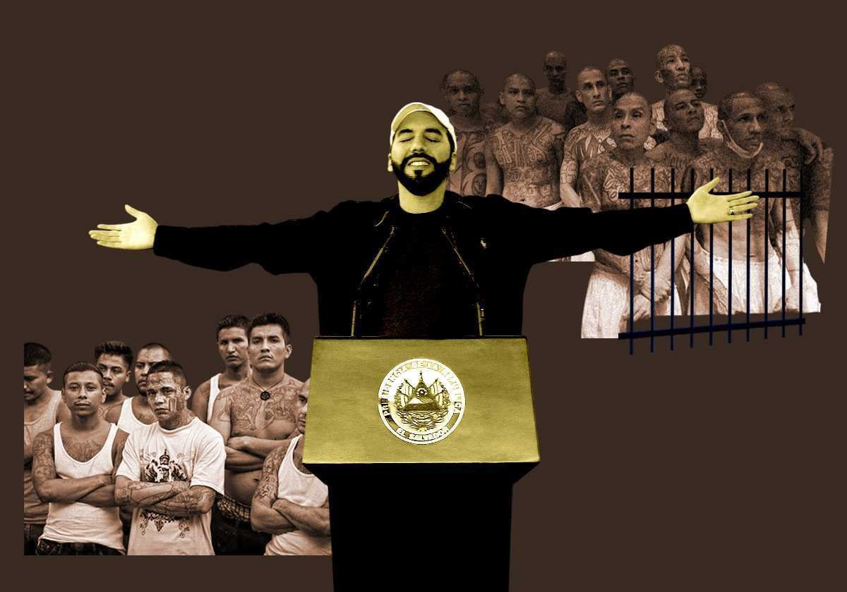 El presidente de El Salvador, Nayib Bukele, ha construido su poder sobre las maras