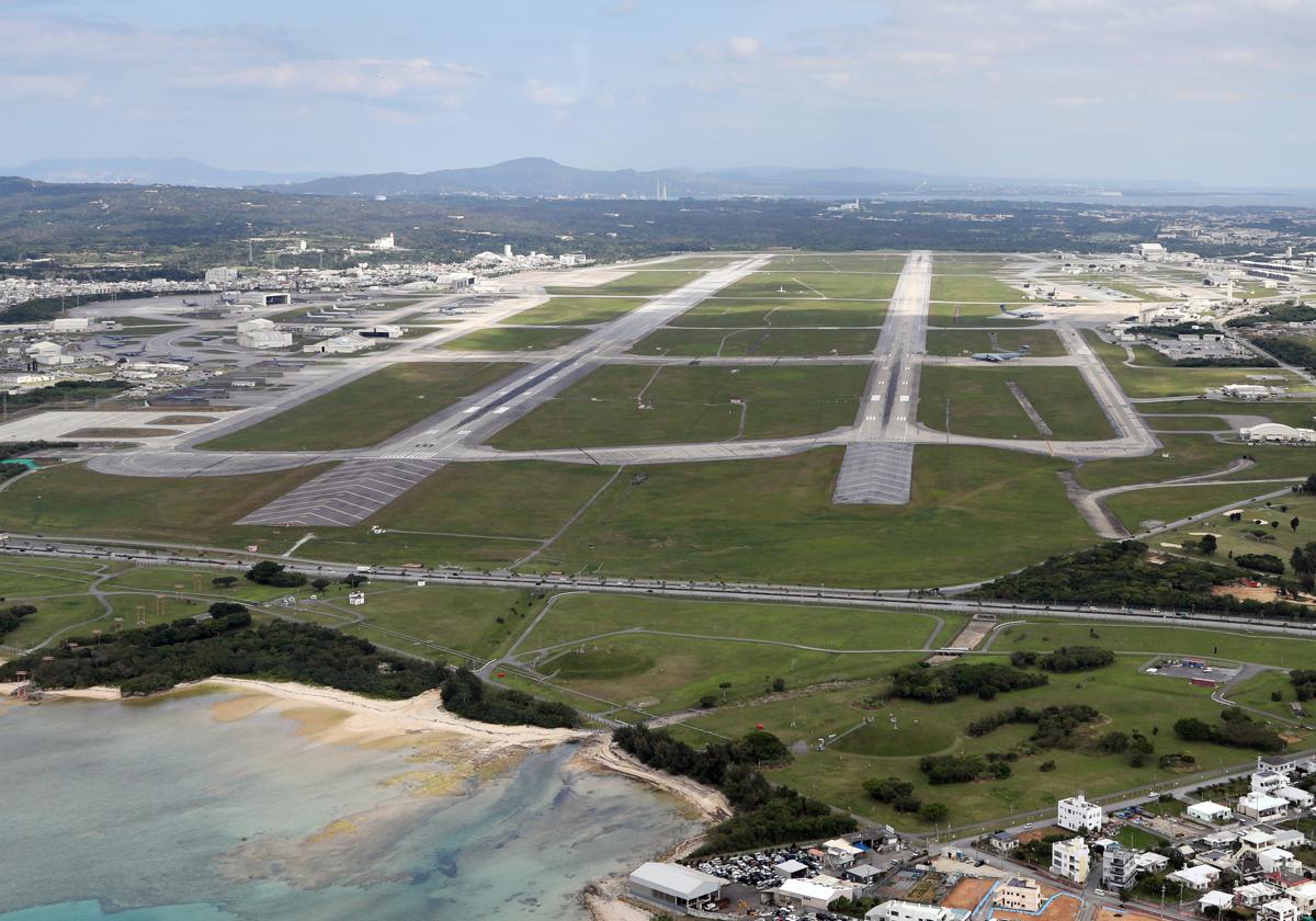 Explosión en la base de Okinawa