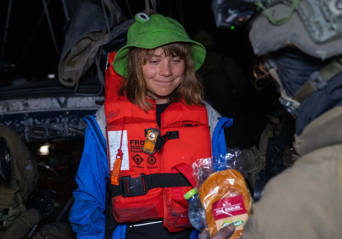 Greta Thunberg en Jerusalén