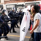 Las protestas en Los Ángeles, en imágenes