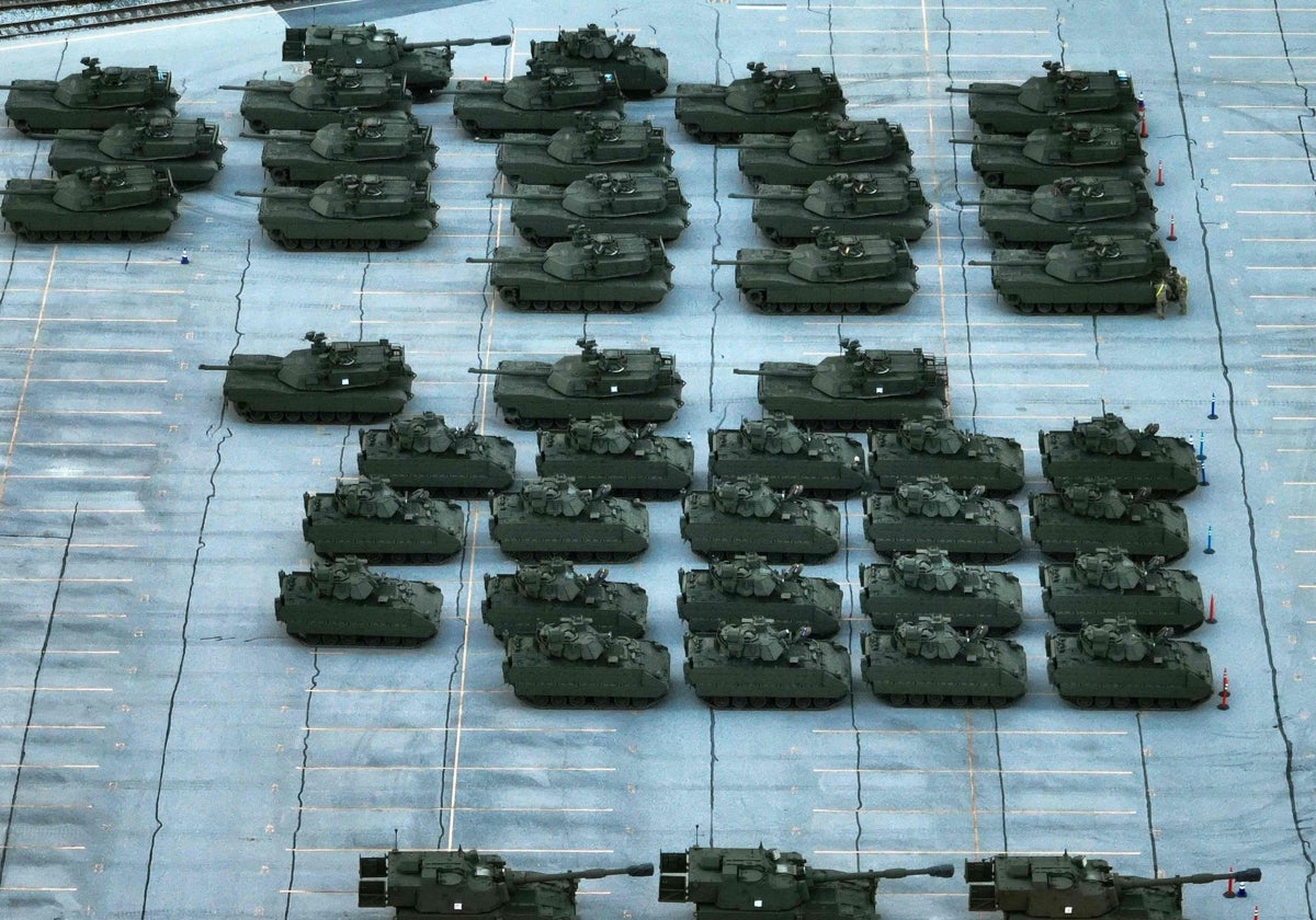 Trump ha decidido darse un auténtico baño de uniformes, bayonetas, tanques, cazas surcando el cielo y toda la parafernalia militar que Washington no ha visto jamás