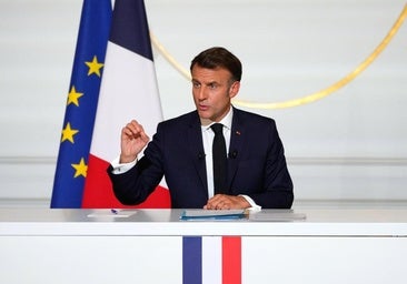 Macron culpa a Irán del estallido de la crisis y anuncia que participará en la defensa de Israel