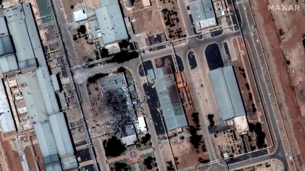 Imagen antes - Tierras iraníes antes y después de los ataques de Estados Unidos