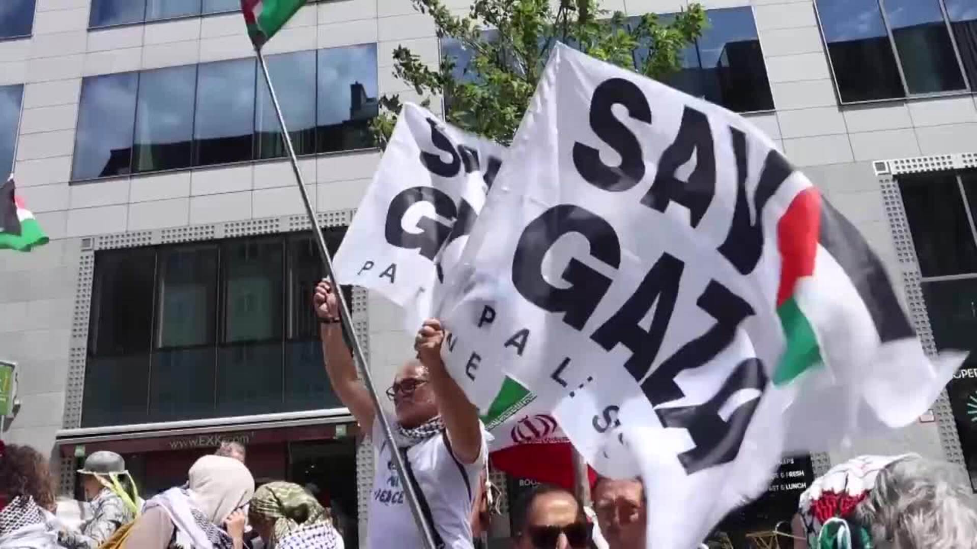 Organizaciones internacionales exigen en Bruselas el cese de las relaciones comerciales entre la UE e Israel